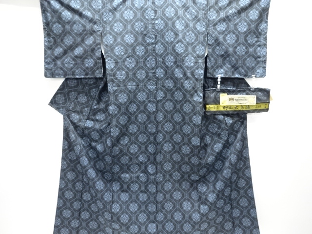 JAPANESE KIMONO / MURAYAMA TSUMUGI / FLOWER SHOKKOMON 
